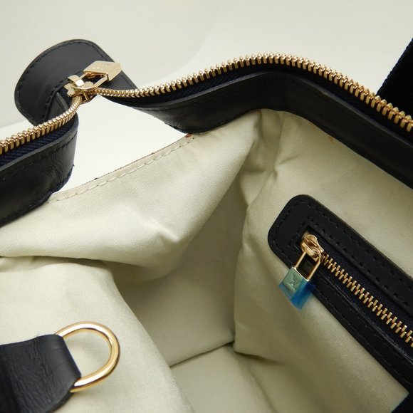 Louis Vuitton Monogram Mini Josephine PM Blue Handbag - Picture 8 of 8